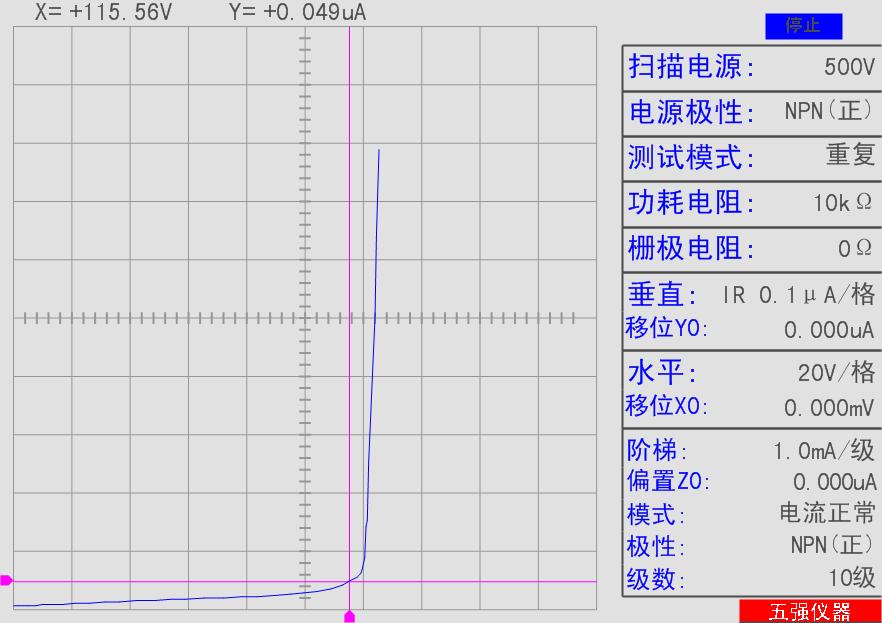 1N4148反向漏电流测试